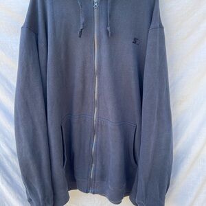 Starter Men’s Navy Blue Zip up Hoodie        Size 3XL